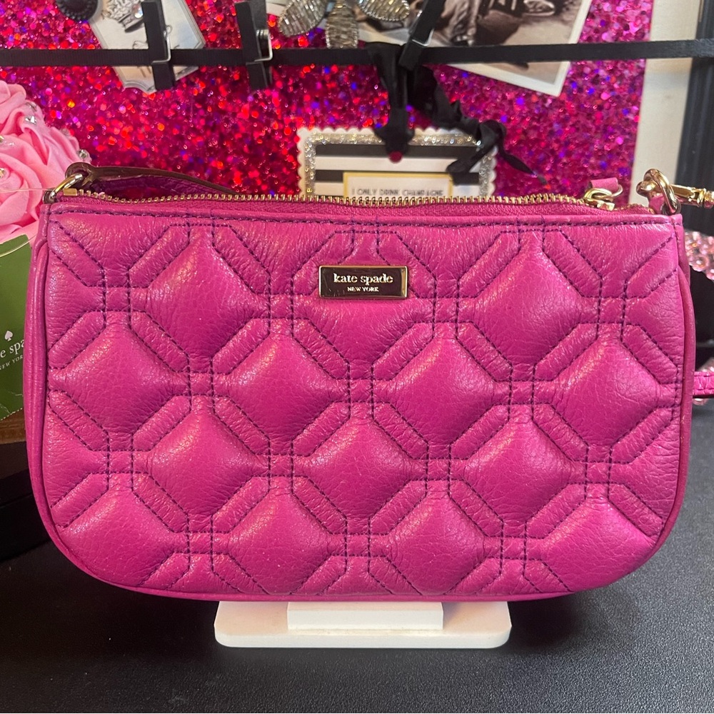 Kate Spade Pink Quilted Women's Bag